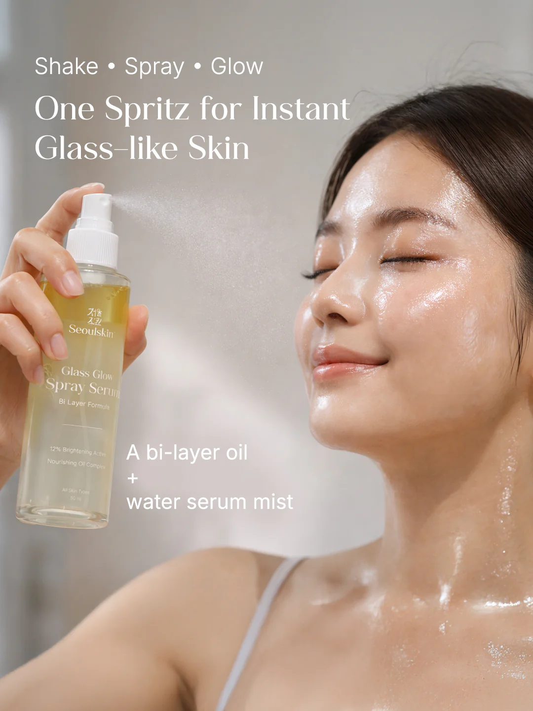Seoulskin Glass Glow Spray Serum 50ml - Image 2