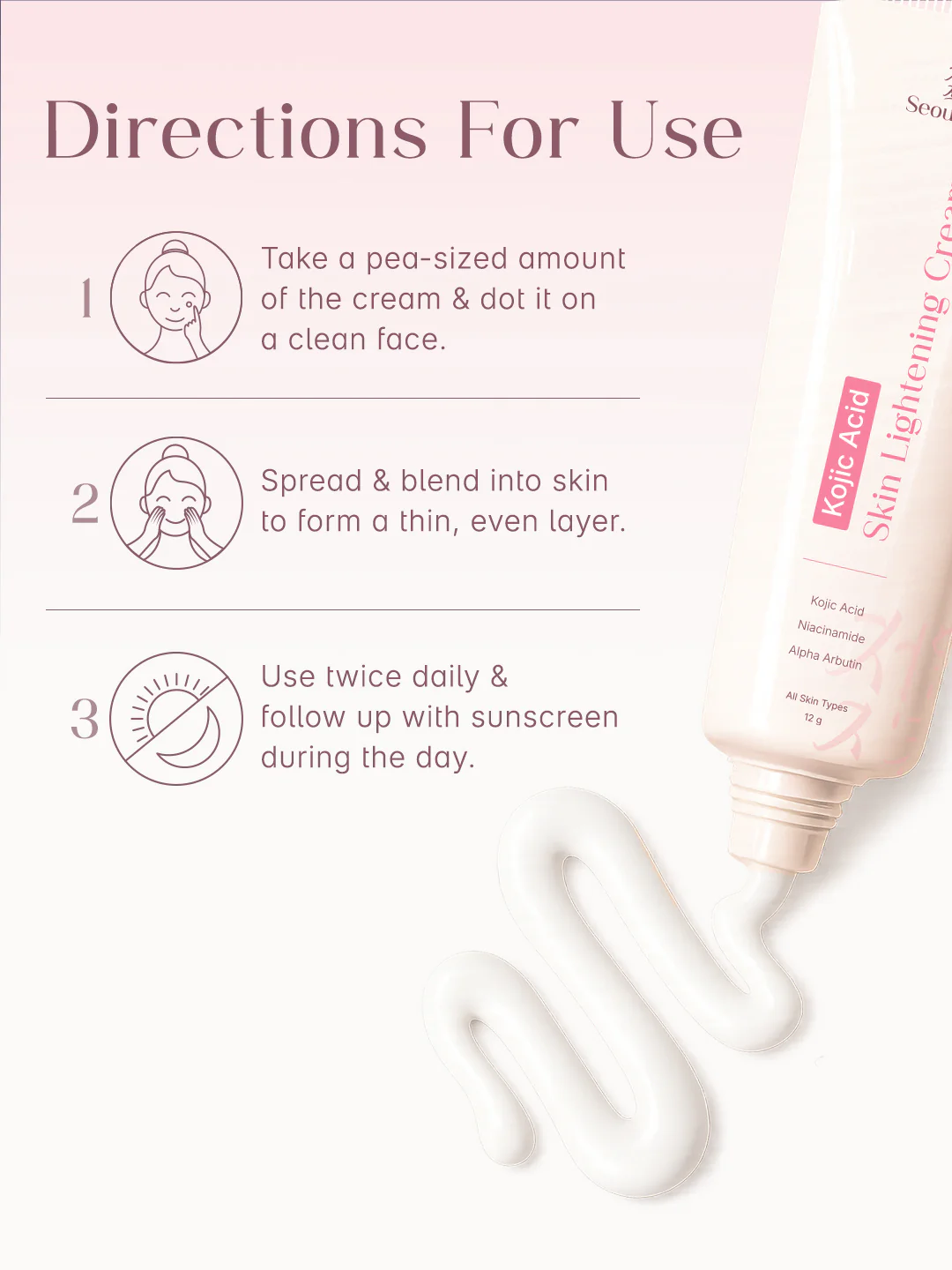Seoulskin Kojic Acid Skin Lightening Cream pack of 2 - Image 8