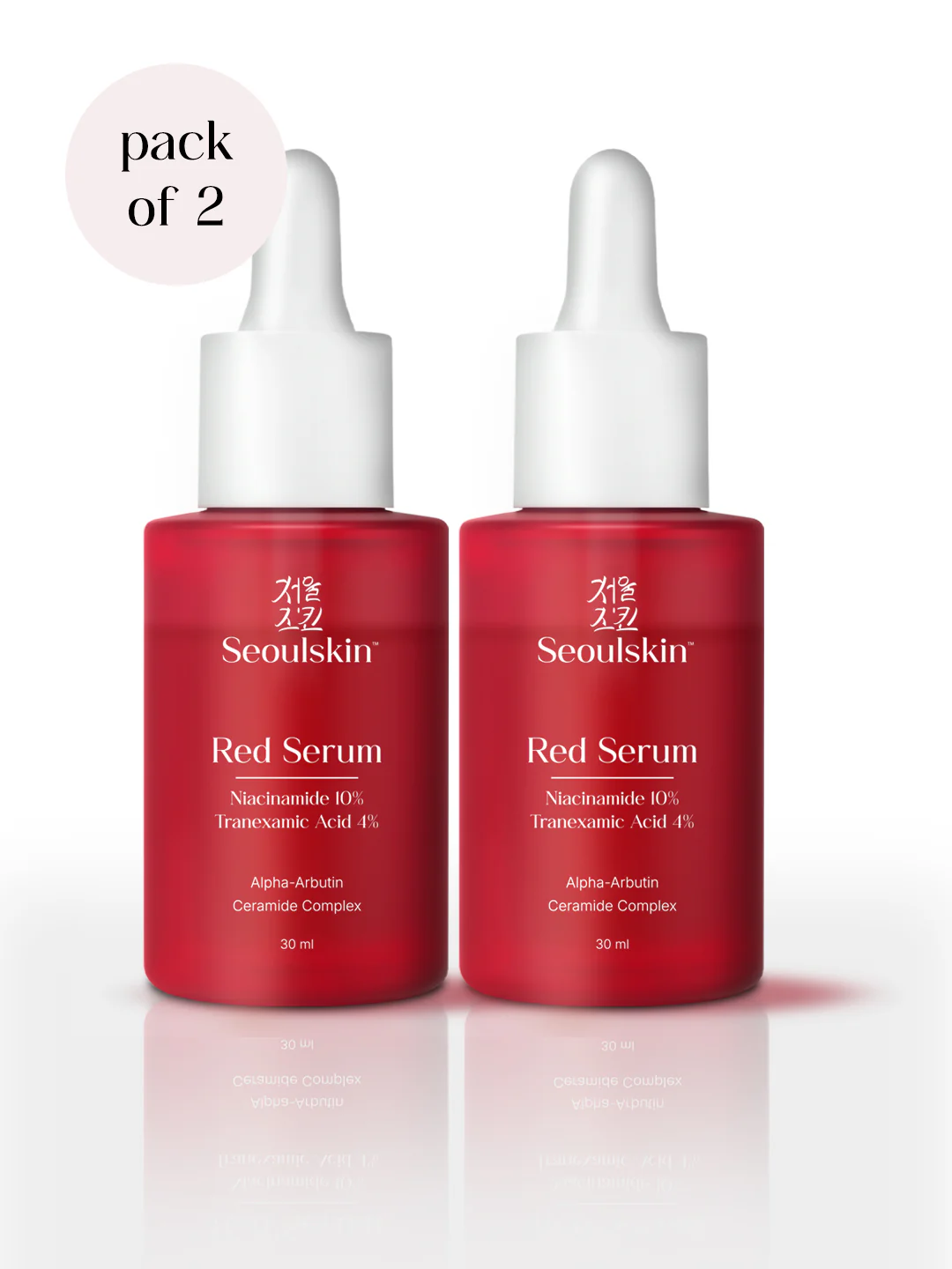 Seoulskin Red Serum (Niacinamide 10 +TXA 4) |  Pack of 2