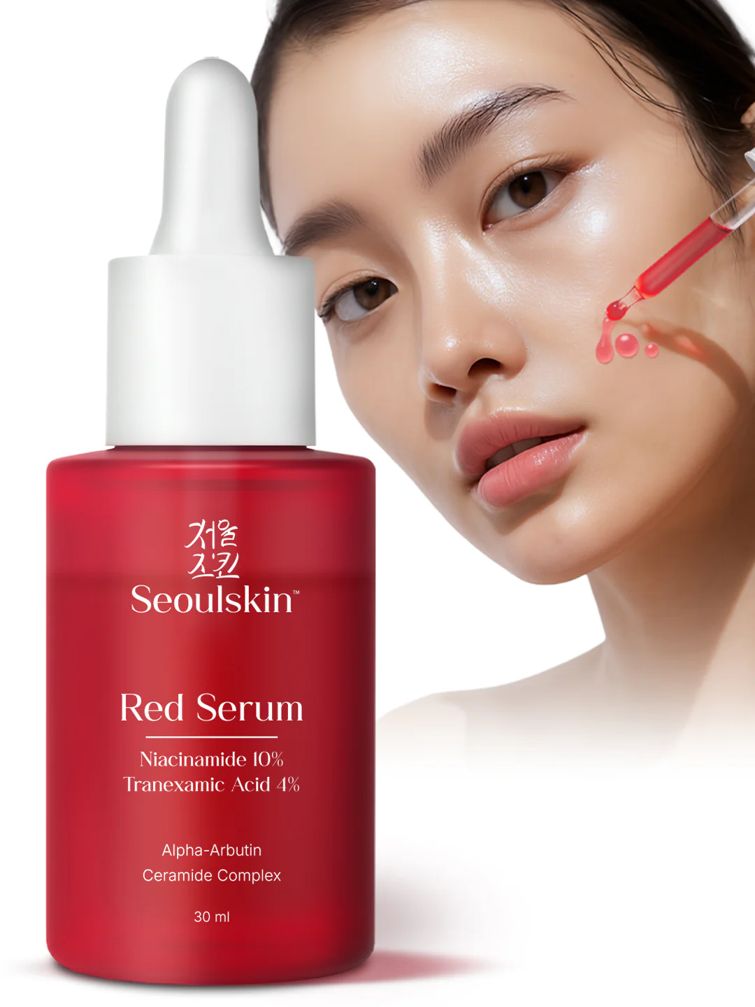 Seoulskin Red Serum (Niacinamide 10 +TXA 4) |  Pack of 2 - Image 2